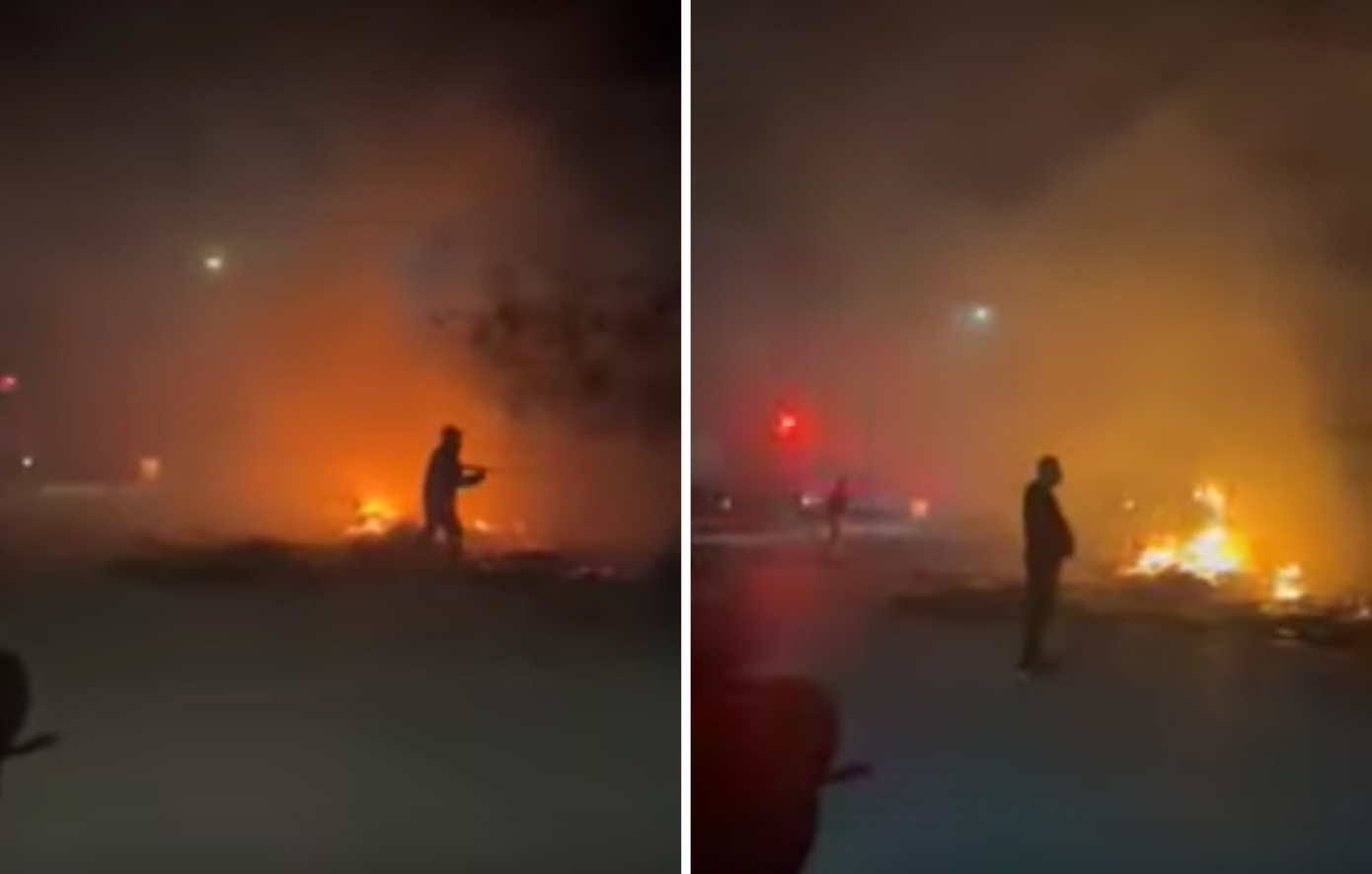 Πανικός από φωτιά τα ξημερώματα στην Πάτρα &#8211; Με κουβάδες και λάστιχα οι κάτοικοι προσπαθούσαν να τη σβήσουν  