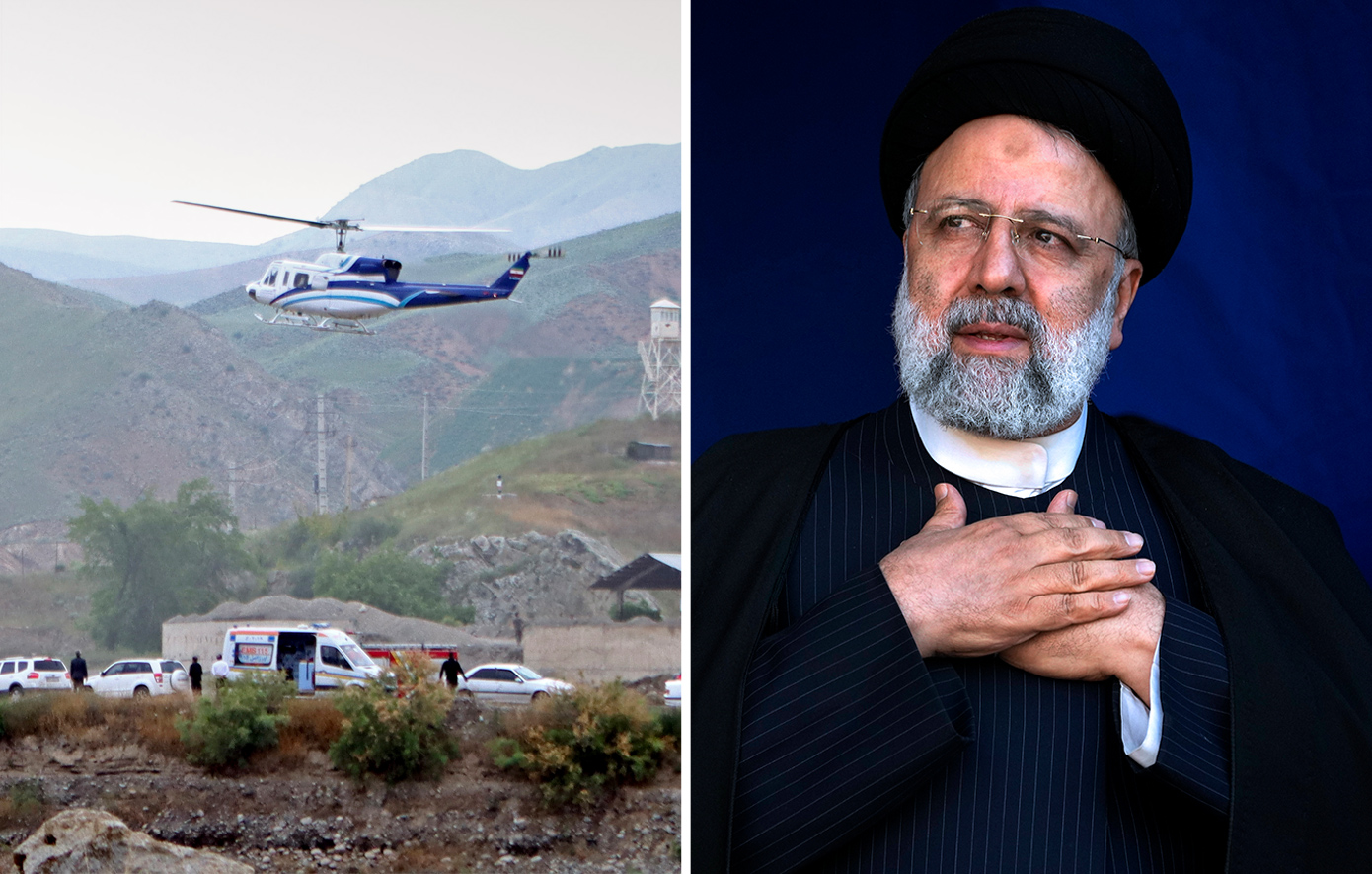 Νεκροί ο πρόεδρος του Ιράν, Εμπραχίμ Ραϊσί, και ο υπουργός Εξωτερικών μετά από τη συντριβή του ελικοπτέρου που επέβαιναν