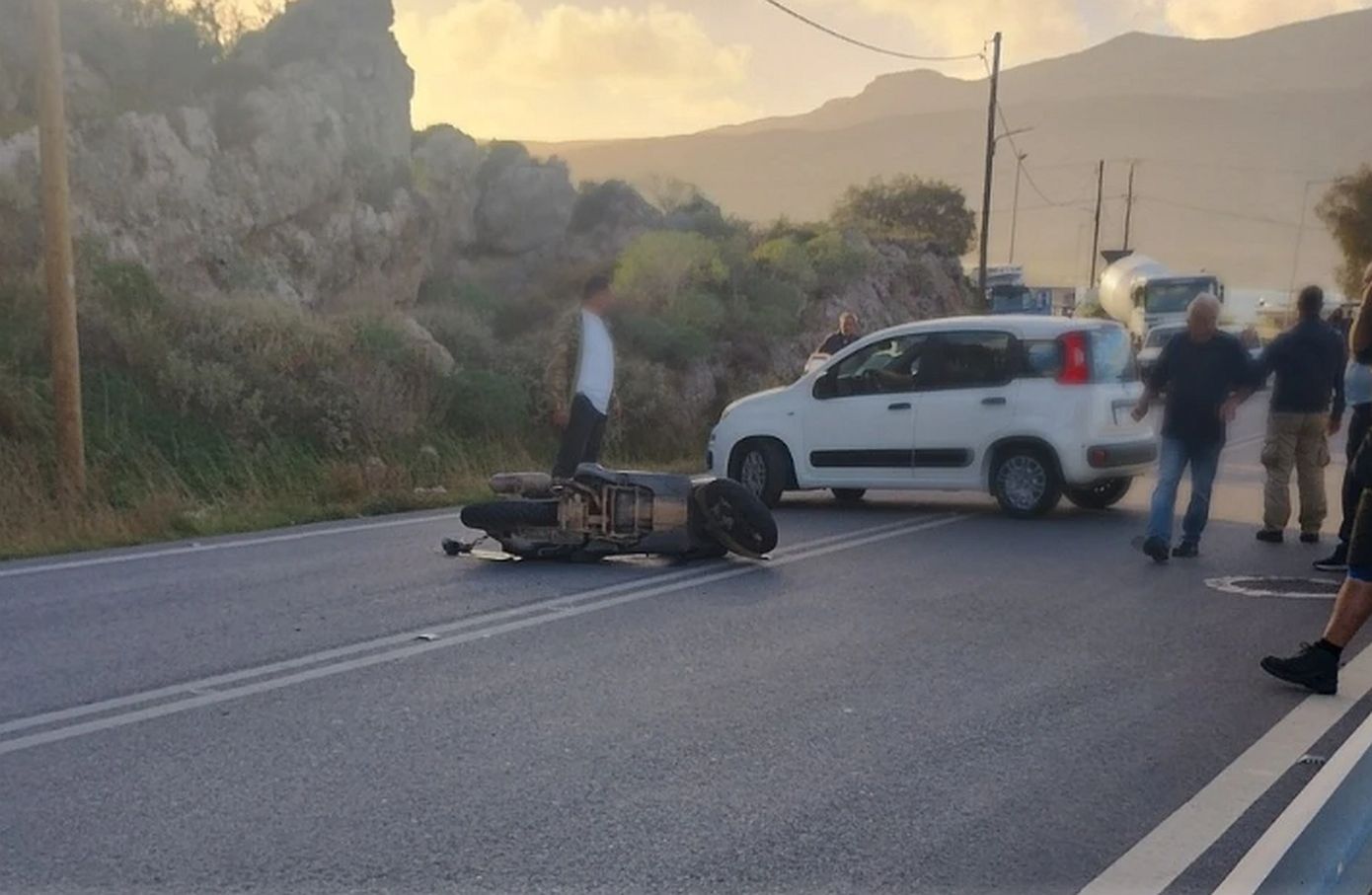 Νεκρός 29χρονος μοτοσικλετιστής στα Χανιά – Έχασε για αδιευκρίνιστο λόγο τον έλεγχο της μηχανής του