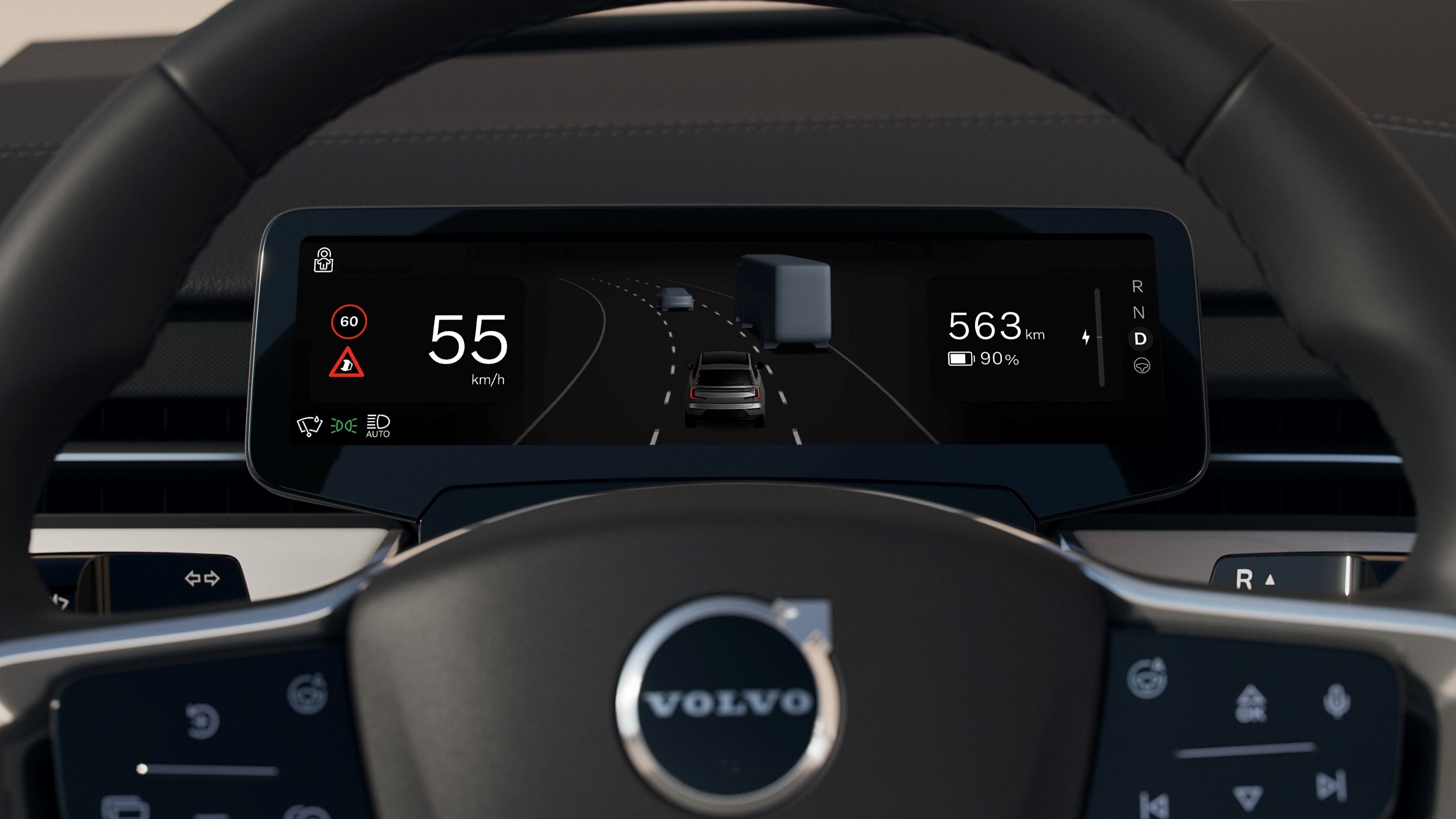 Volvo: Νέες λειτουργίες ασφαλείας για τα EX60, EX90 και ES90