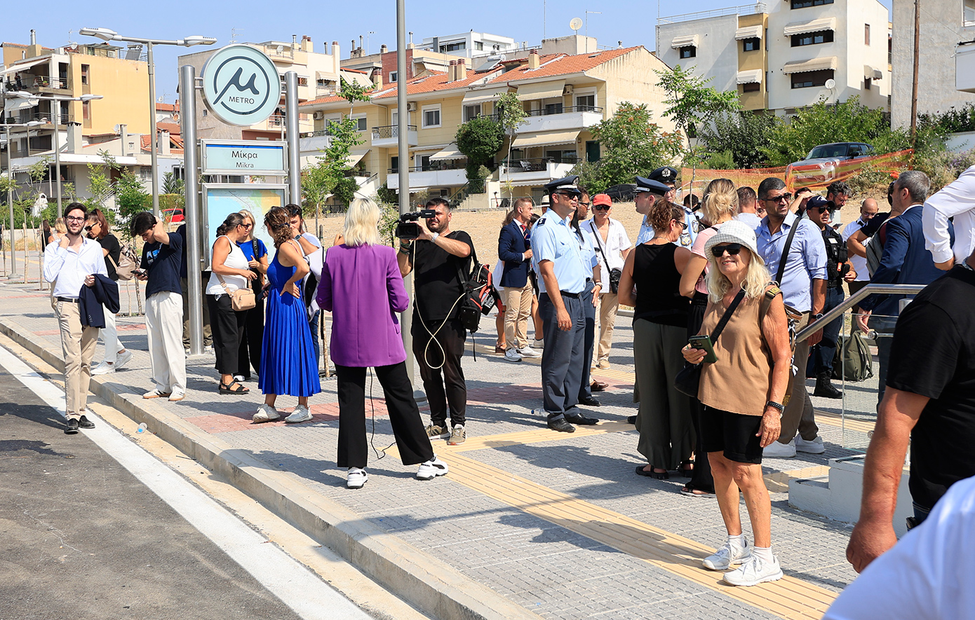 Εγκαινιάζεται σήμερα, Πέμπτη 27/8, η επέκταση του Μετρό Θεσσαλονίκης προς την Καλαμαριά Εγκαινιάζεται σήμερα, Πέμπτη 27/8, η επέκταση του Μετρό Θεσσαλονίκης προς την Καλαμαριά