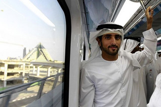 Ο Sheikh Hamdan Bin Mohammed Bin Rashid Al Maktoum των Ηνωμένων Αραβικών Εμιράτων