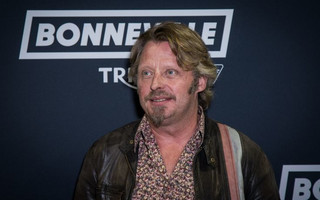 Charley Boorman poses for photographers upon arrival at the Triumph Motorcycle Launch Party in London, Wednesday, Oct. 28, 2015. (Photo by Vianney Le Caer/Invision/AP)