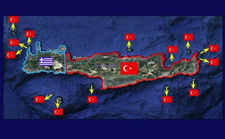 Τουρκικός χάρτης για την κρήτη