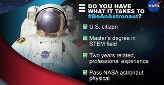 τα προσόντα που απαιτεί η NASA για να γίνεις αστροναύτης