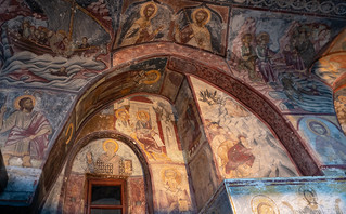 Εσωτερικό από τη Μονή Αγίου Ιωάννη στην Πάτμο