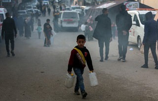 Παιδί από την Παλαιστίνη στην Ράφα