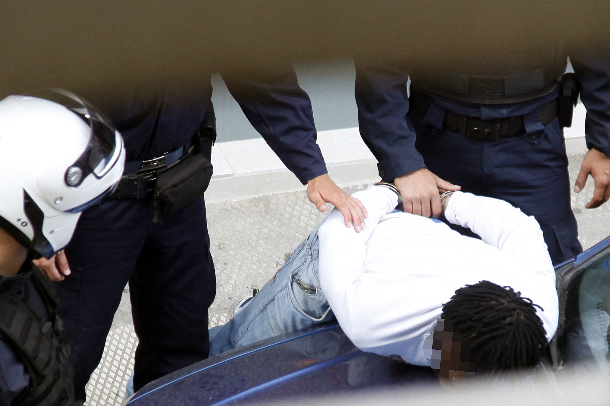 Σύλληψη λαθρομεταναστών στην Εγνατία Οδό