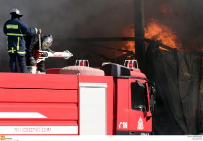 Πυρκαγιά στην Πολυκλινική Αθηνών