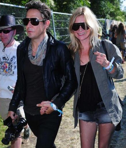 Η Kate Moss στο Glastonbury Festival