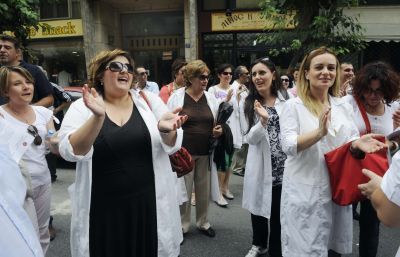 Πανθεσσαλικό συλλαλητήριο γιατρών