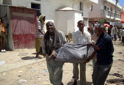 Διπλή επίθεση αυτοκτονίας στο Μογκαντίσου