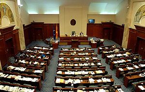 Συγκροτήθηκε σε σώμα η νέα Βουλή της ΠΓΔΜ
