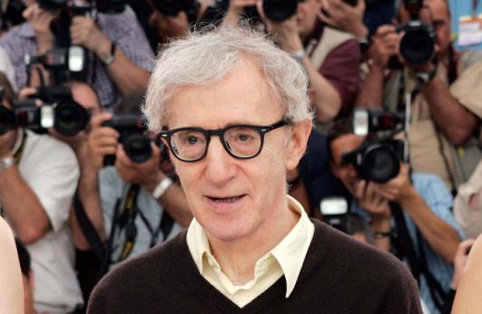 O Woody Allen μπροστά από τις κάμερες