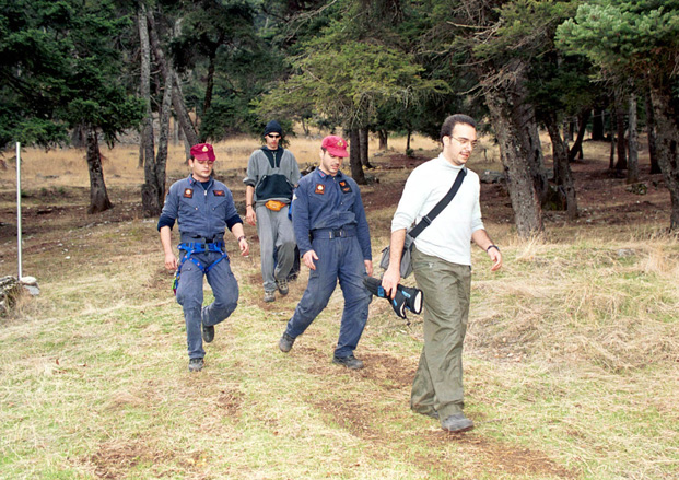 Επιχείρηση διάσωσης ορειβατών στον Παρνασσό
