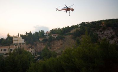 Υπό μερικό έλεγχο τέθηκε η φωτιά