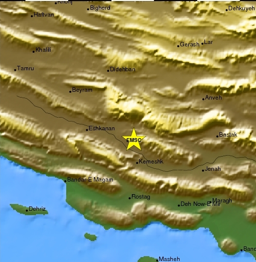 Ισχυρή σεισμική δόνηση στο Ιράν