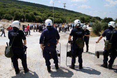 Σύγκρουση μέχρι τέλους για τα σκουπίδια