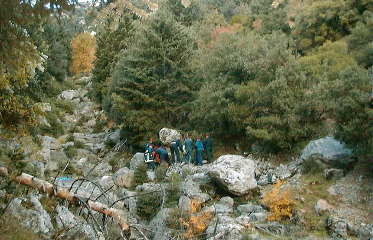 Σώος ο Αλβανός που έπεσε σε χαράδρα στα Ιωάννινα