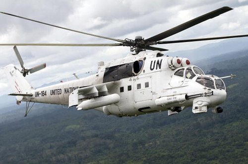 Ελικόπτερο του ΟΗΕ κατελήφθη από αντάρτες στο Νταρφούρ