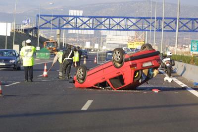 Μεγάλο ατύχημα στην Αττική Οδό