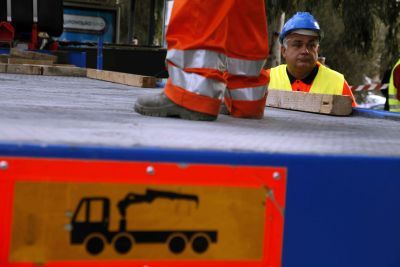 Νυχτερινές εργασίες στην Κηφισίας