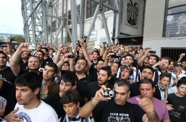 Επεισόδια από τους οπαδούς του ΠΑΟΚ