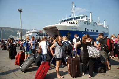 Αυξημένη η κίνηση στο λιμάνι Ηγουμενίτσας