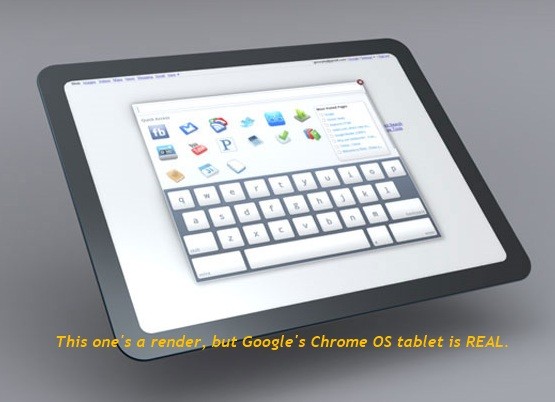 Google Chrome OS tablet από την HTC