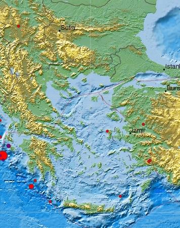 Μετασεισμικές δονήσεις στη Ζάκυνθο