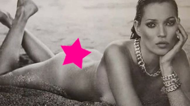 Η γυμνή Kate Moss