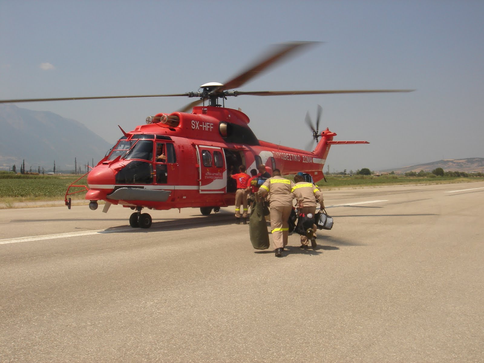 Επιχείρηση αερομεταφοράς ορειβάτη στα Λευκά Όρη