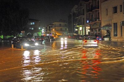 Προβλήματα από τις βροχοπτώσεις στο νομό Τρικάλων