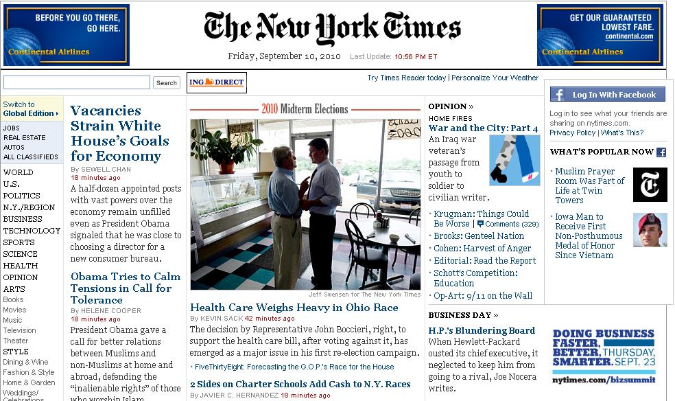 Νέα εφαρμογή για iPad από τους New York Times