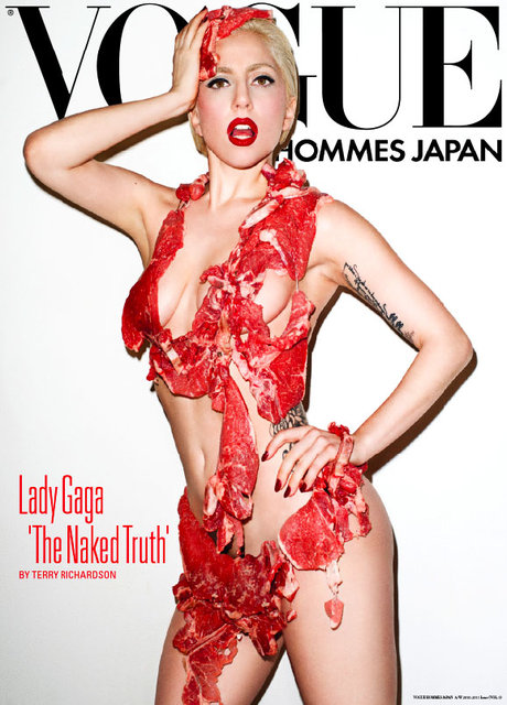 Η Lady Gaga με μπριζολοεμφάνιση