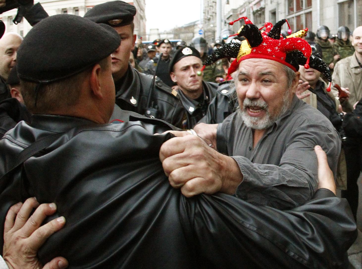 «Ημέρα της Οργής» με συλλήψεις στη Μόσχα