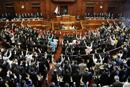 Ψηφίστηκε προϋπολογισμός 1,1 τρισ. στην Ιαπωνία
