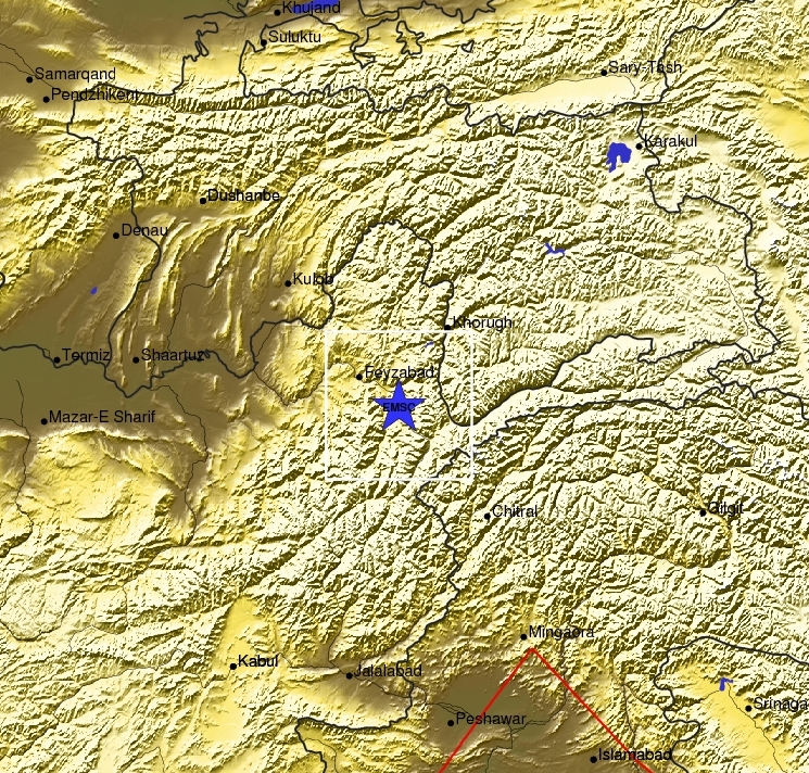 Ισχυρός σεισμός στο Αφγανιστάν