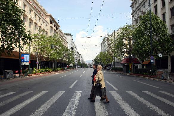 Πεζόδρομος για πέντε ώρες η Πανεπιστημίου