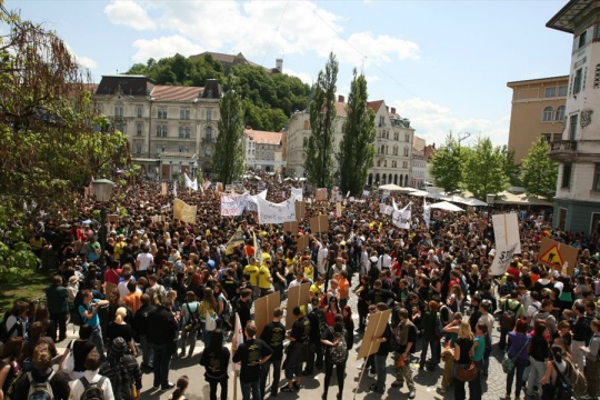 Σλοβενία: Ουρές χιλιομέτρων λόγω της απεργίας