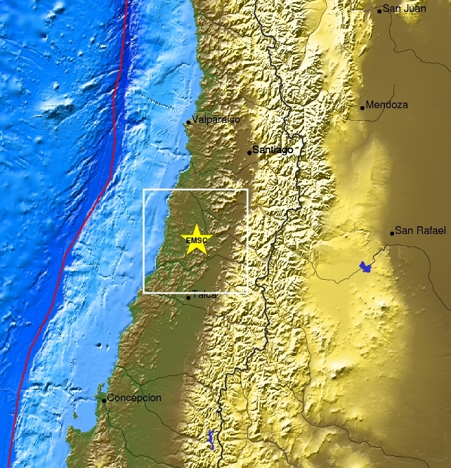 Σεισμός στη Χιλή