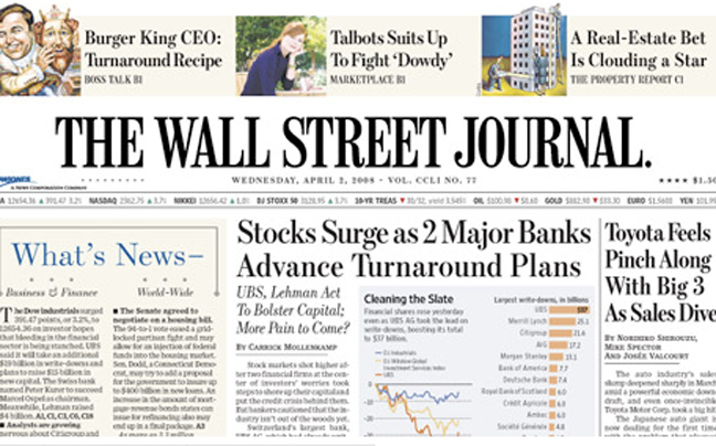 Ζοφερό βλέπει το μέλλον η Wall Street Journal