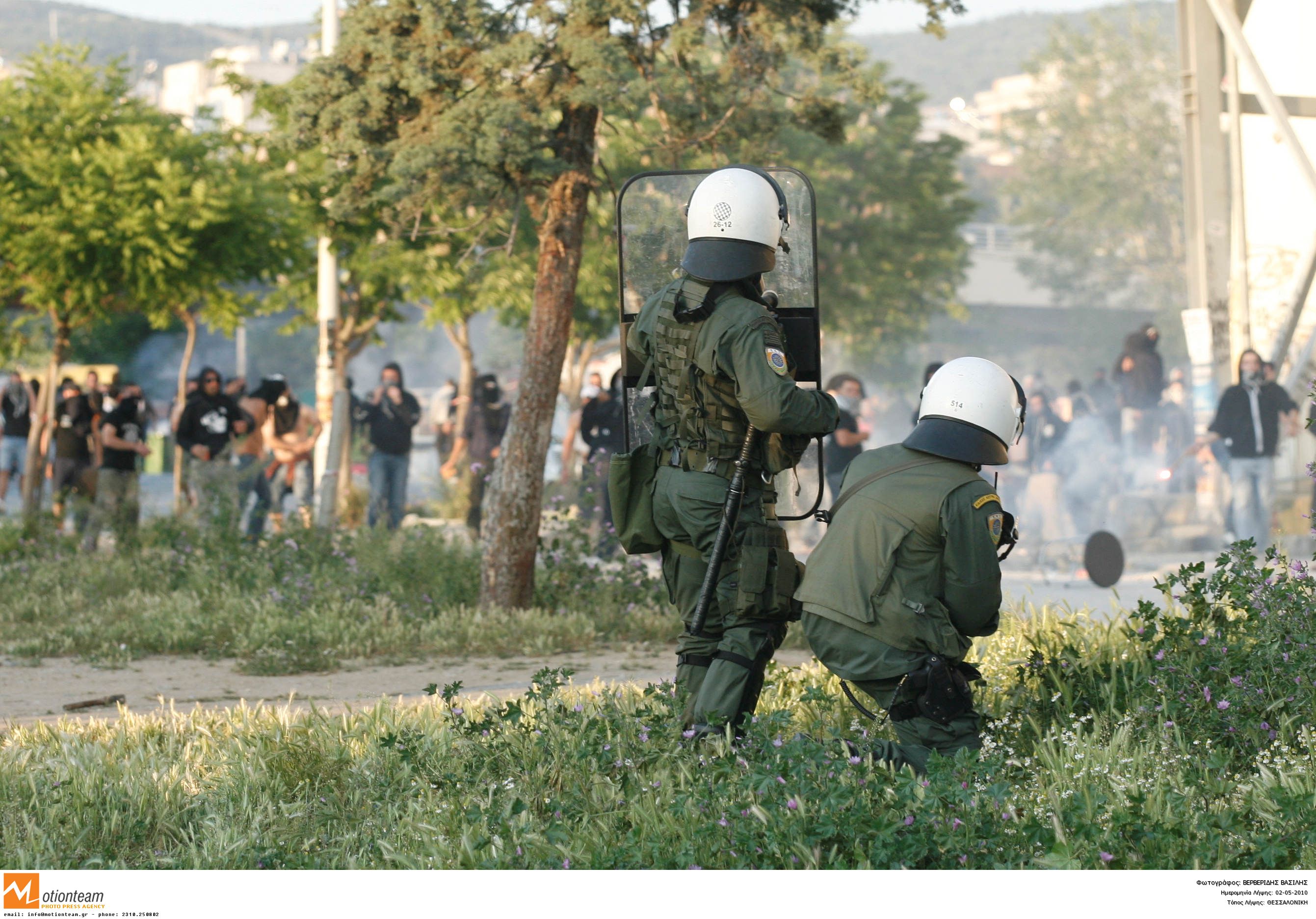 Επεισόδια στα δικαστήρια της Θεσσαλονίκης