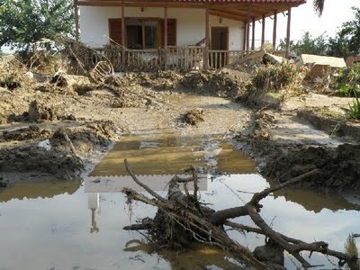 Πλημμύρες και κατολισθήσεις στη Δυτική Ελλάδα