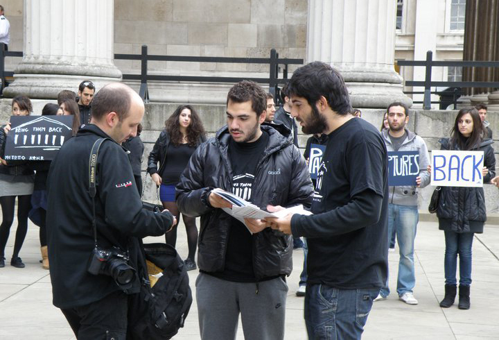 Εκδήλωση για την επιστροφή των μαρμάρων