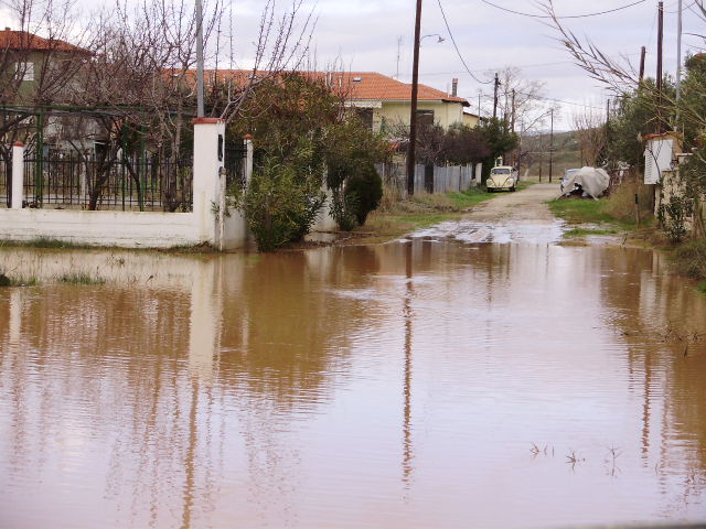 Στο έλεος των πλημμυρών η Χαλκιδική