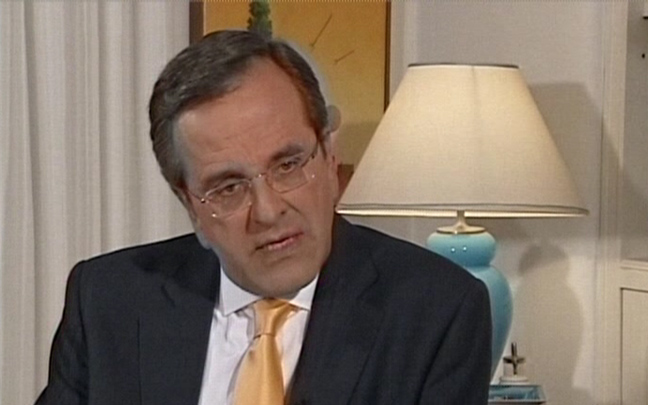 Ο Σαμαράς είδε τους νέους δημάρχους και τους… τρομοκράτησε