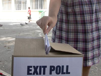 Συμφώνησαν για exit poll-ρεφενέ τα τέσσερα κανάλια
