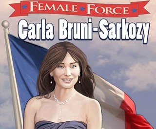 Η πρώτη Κυρία της Γαλλίας έγινε καρτούν