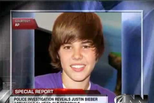 Ο Justin Bieber είναι ένας μεταμφιεσμένος 51χρονος παιδόφιλος